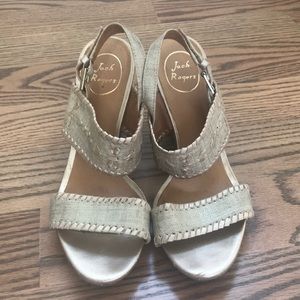 Jack Rogers Shoes - JACK ROGERS VANESSA WEDGE SANDAL- size 8.5 Jack Rogers Shoes - JACK ROGERS VANESSA WEDGE SANDAL- size 8.5